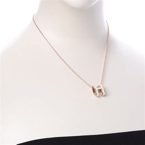 hermes h pop necklace|hermes pop h necklace singapore.